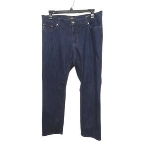 Brax Cooper Mens Jeans Denim Masterpiece Straight Stretch Size 38x30 HEMMED